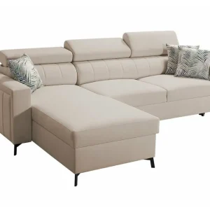 Rabatt Galbally 3-sits Hörnbäddsoffa beige - Möbler