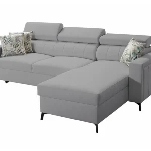 Galbally 3-sits Hörnbäddsoffa Light grey/Dark grey - Möbler Bästa pris