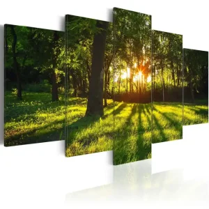 Tavla The Forest Reflection 100x50 - Inredning & dekor Endast idag
