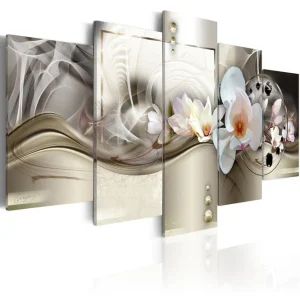 Billig Tavla Golden Escapade 100x50 - Inredning & dekor