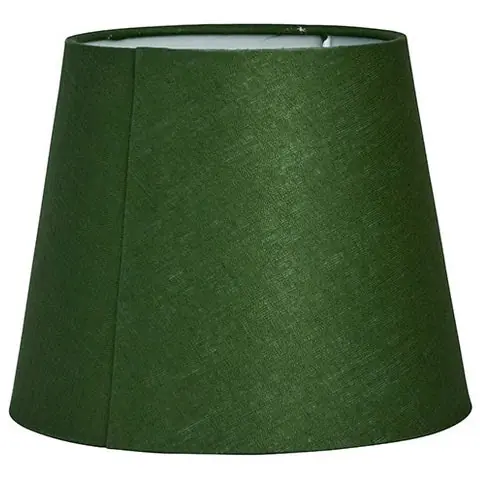 Basic 20 Lampskärm Rak, Mossgrön Rabatt