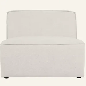 Snabb frakt Modul 1,5-sits utan armstöd natur - 90x93x73 cm
