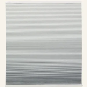 Mörkläggande dubbel plisségardin vit - 80x160 cm Begränsat antal