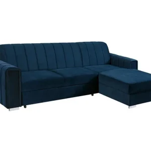 Populär Denegal 3-sits Hörnbäddsoffa Dark blue - Möbler