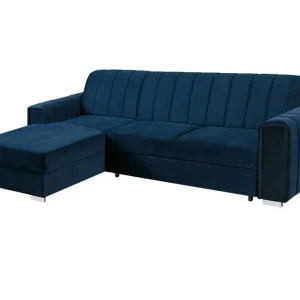 Erbjudandepris Denegal 3-sits Hörnbäddsoffa Dark blue - Möbler