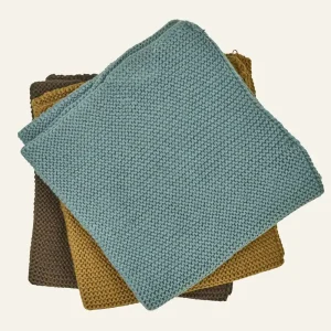 Handduk, 3-pack brun - 26x26 cm Reapris
