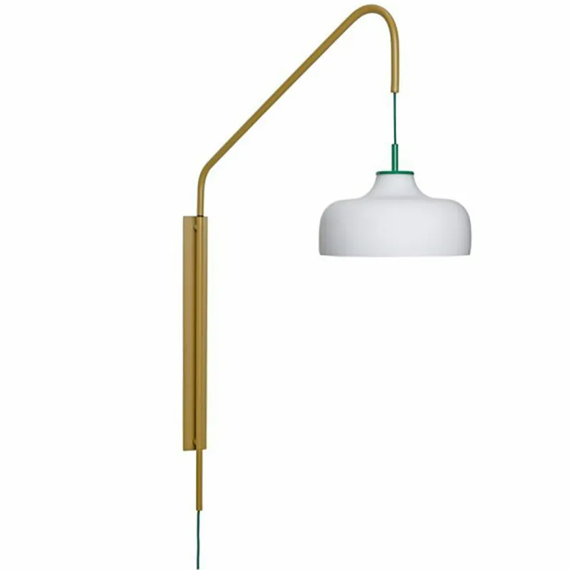Beställ idag Current Vägglampa, Grön/Khaki
