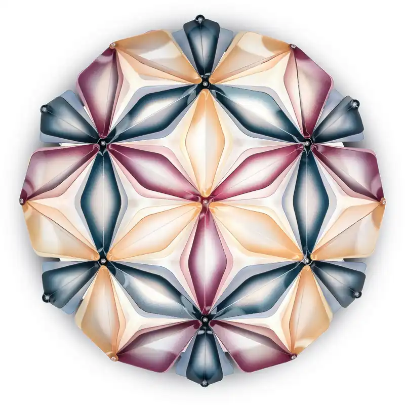 Billig La Vie Vägg-/Taklampa 50 cm, Multiblue