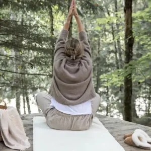 Populär Yogamatta offwhite - 75x195 cm