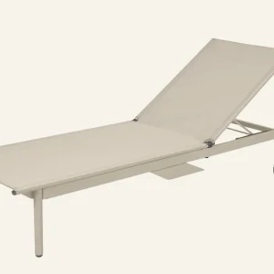 Solsäng beige - 69x198x35 cm Kampanj