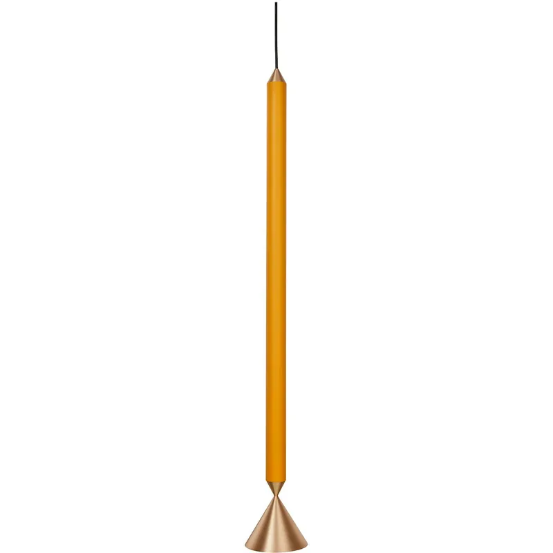 Kampanj Apollo 79 Pendel, Honey Gold / Polerad Mässing