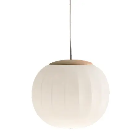 Lita Pendel 30 cm, Ask / Opalglas Populärt val
