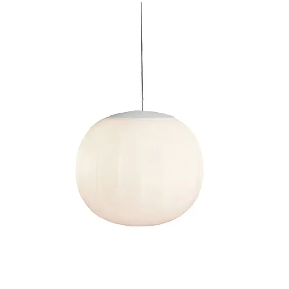 I lager Lita Pendant Pendel 18 cm, Vit / Opalglas