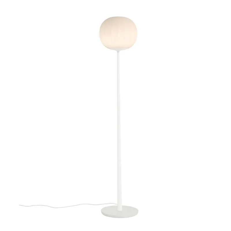 Snabb frakt Lita Golvlampa 30 cm, Vit / Opalglas