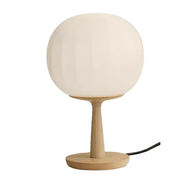 Lita Bordslampa 18 cm, Ask / Opalglas Populärt val