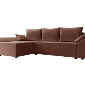 Endast idag Midfeld 3-sits Hörnbäddsoffa Brown - Möbler