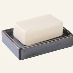 Tvålkopp grå - 13,3x8,7x2,8 cm Rea
