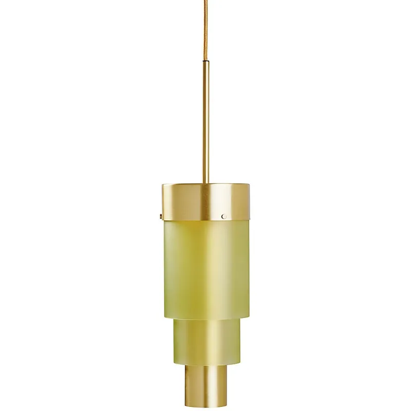 A-spire Pendel, Mässing / Sanded Olive Erbjudandepris