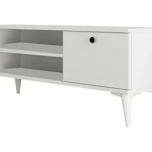 Tv-bänk & mediabänk Reyne Tv-bänk 120 cm Vit - Möbler Erbjudande