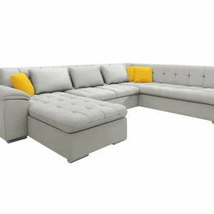 Sakri 5-sits Hörnbäddsoffa Beige - Möbler Fynd