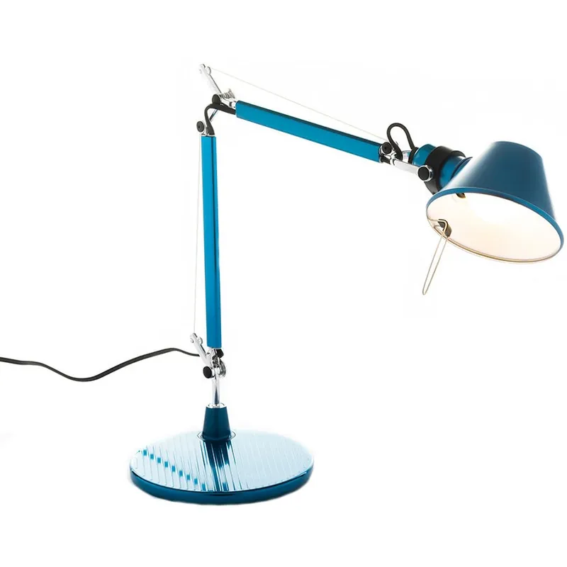 Tolomeo Micro Bordslampa, Anodiserad Blå Bästa pris