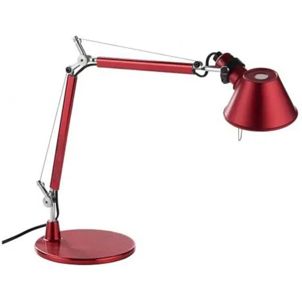 Tolomeo Micro Bordslampa, Anodiserad Röd Fri frakt