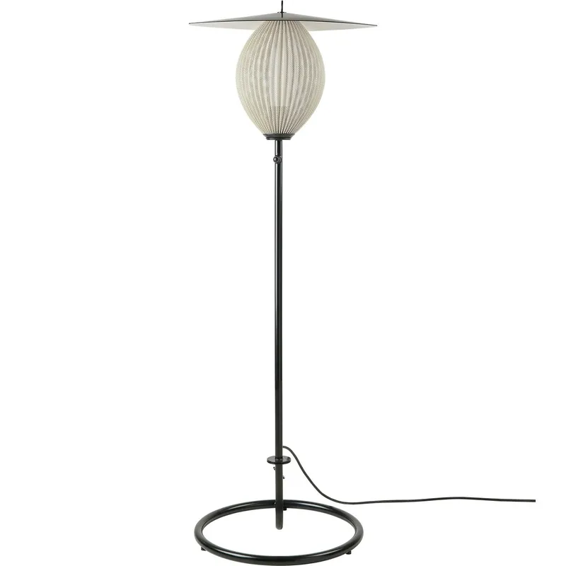 Endast idag Satellite Golvlampa Utomhus, Cream White Semi Matt