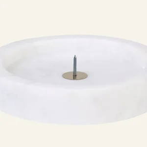 Ljushållare vit - ø10x2 cm Beställ idag
