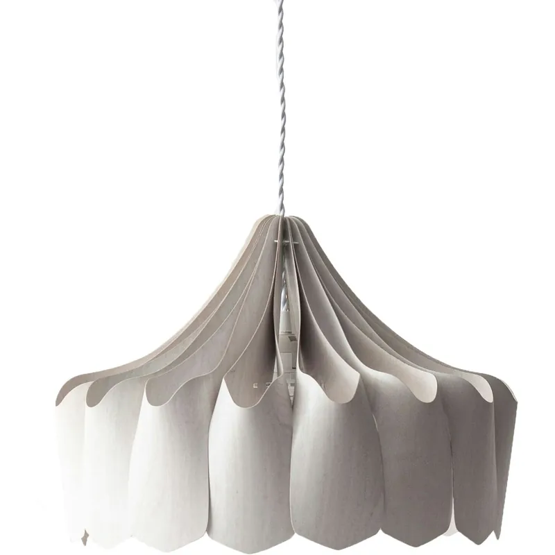 Rabatter Pioni Pendel Vit, 38 cm