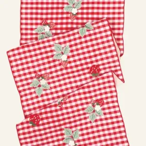 Fynd Bordslöpare röd - 33x110cm