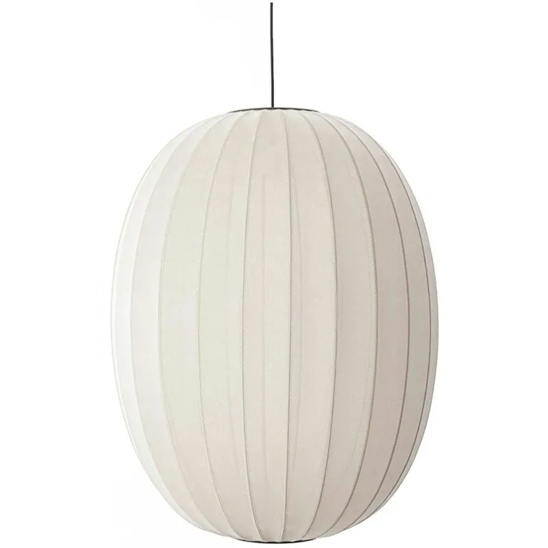 Knit-Wit Pendel Hög Oval 65 cm, Pärlvit Nedsatt pris