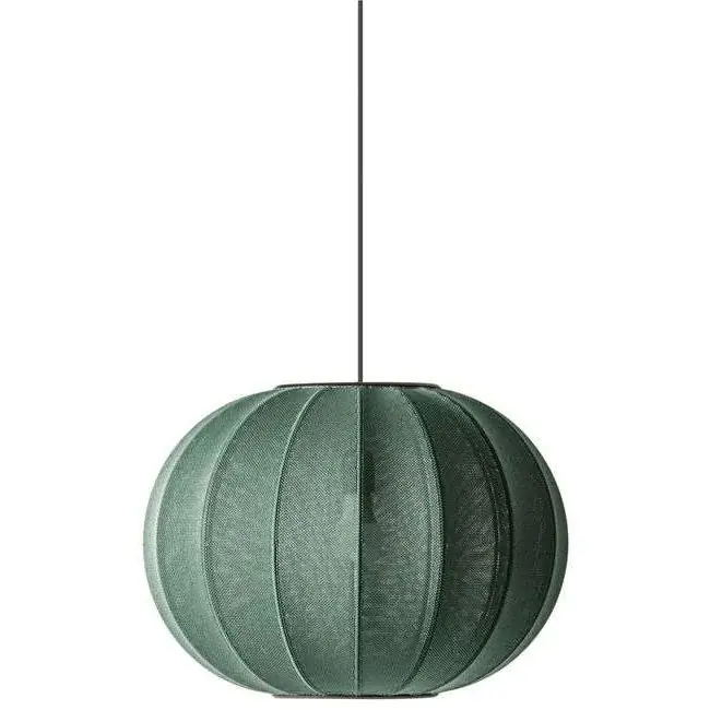 Knit-Wit Pendel Rund 45 cm, Tweed Green Kampanj