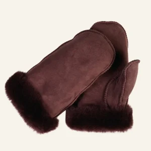 Skinnhandskar burgundy - one size Erbjudandepris