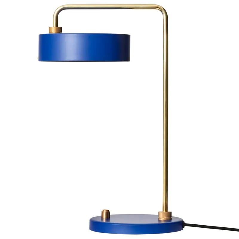 Billig Petite Machine Bordslampa, Royal Blue