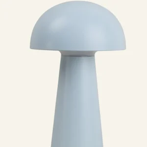 Batteridriven lampa ljusblå - 21,5 cm ø13,7 Extra rabatt