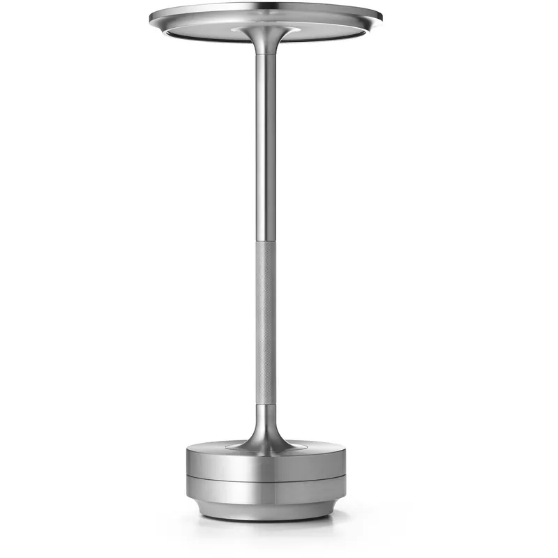 Beställ idag Turn Bordslampa Portabel, Rostfritt Stål