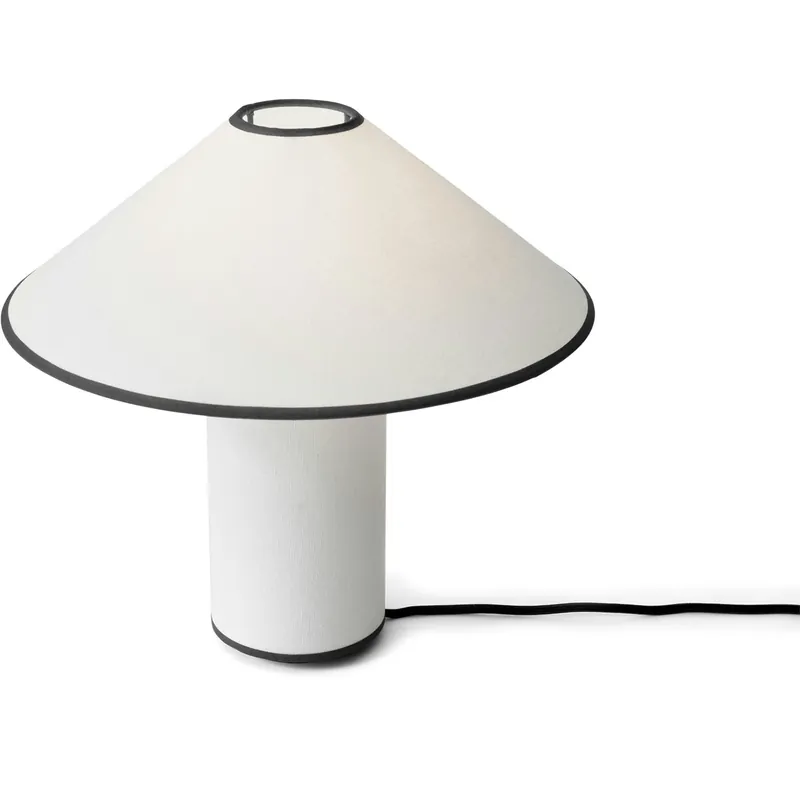 Sista chansen Colette ATD6 Bordslampa, Vit/Svart