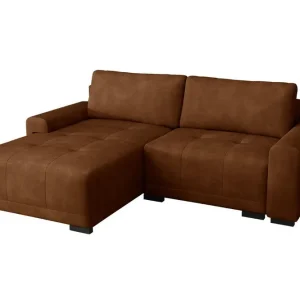 Kampanjpris Denegal 2-sits Hörnbäddsoffa Brown - Möbler