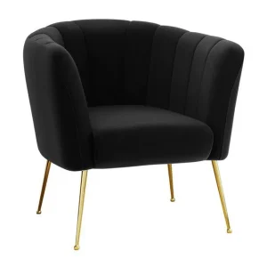 Populärt val Rushmore Fåtölj Black/Gold - Möbler