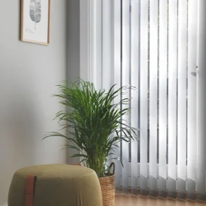Nyhet Lameller vit - 8,9x250cm