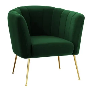 Premium Rushmore Fåtölj Dark green/Gold - Möbler