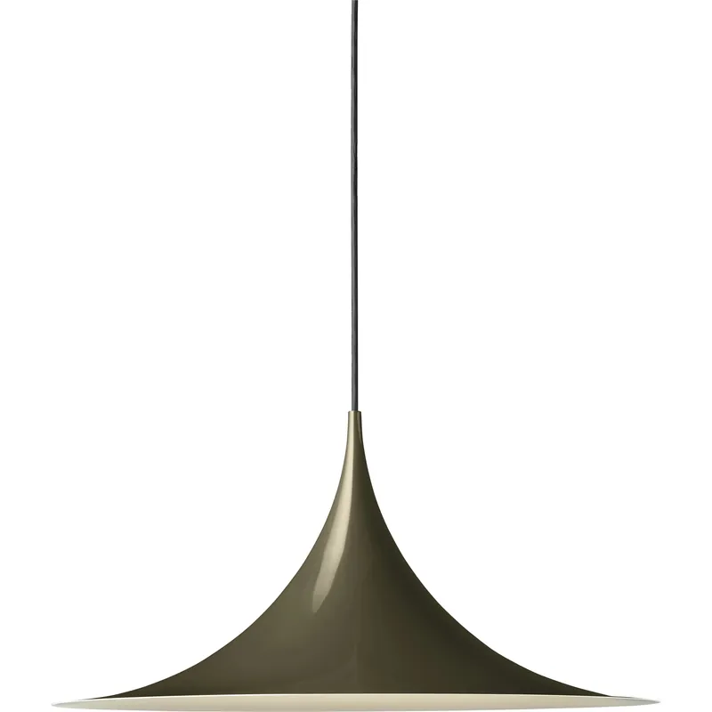 Semi Pendel Ø47 cm, Glossy Dark Cocoa Rea