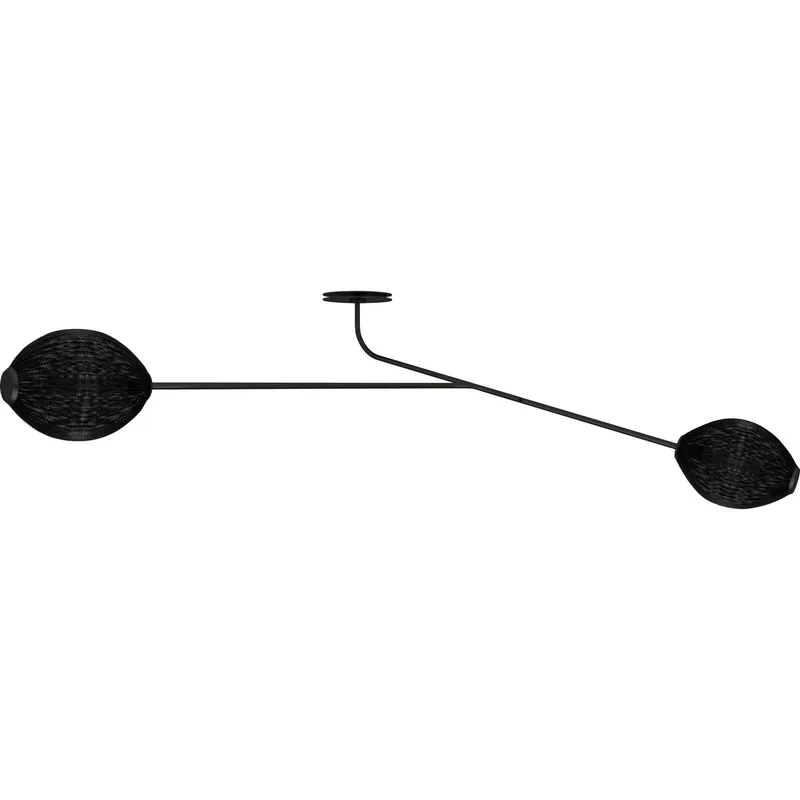 Satellite Vägg-/Taklampa, Soft Black Billigare