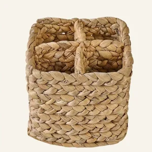 Bestickkorg natur - 15x15x13 cm Utförsäljning