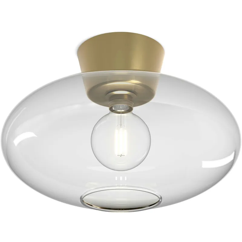 Beställ nu Bullo XL Plafond, Mässing / Klar