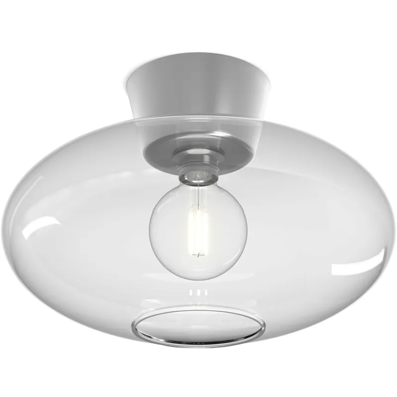 Bullo XL Plafond, Aluminium / Klar Erbjudande