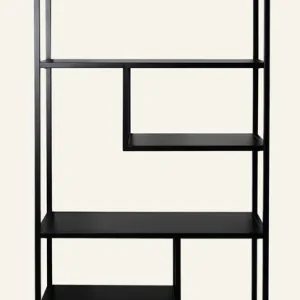 Billig Hylla svart - 85x35x188 cm