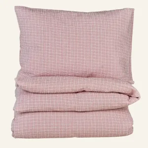 Påslakanset i bäckebölja rosa - 150x210 cm/50x60 cm Premium