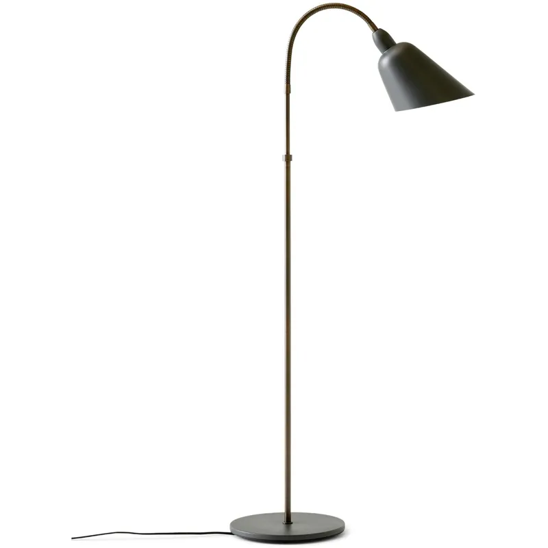 Rabatter Bellevue AJ7 Anniversary Edition Golvlampa, Stone Grey/Bronserad Mässing