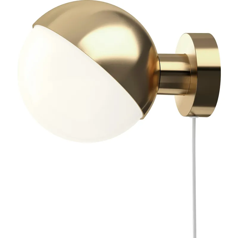 VL Studio Vägglampa Med Sladd 150 mm, Mässing Reapris